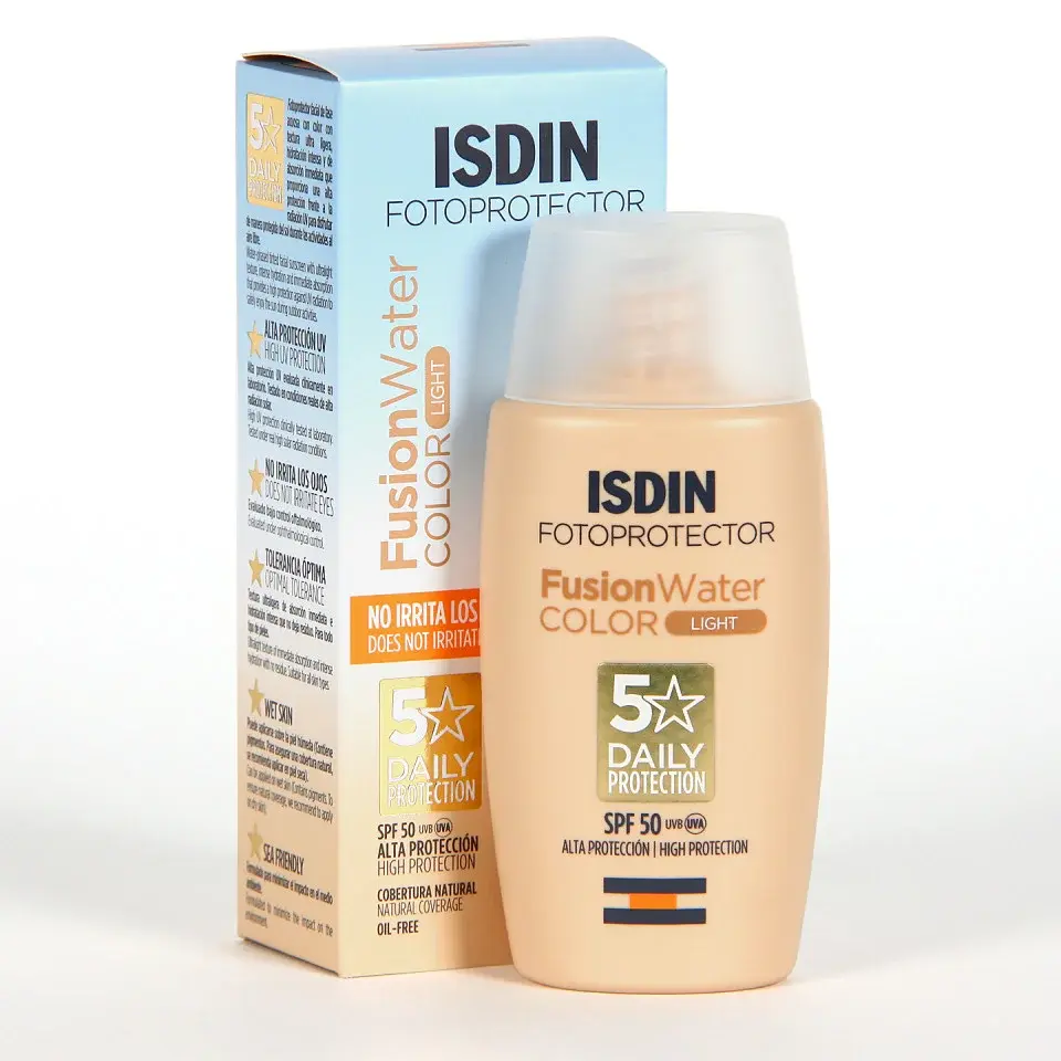 ISDIN Fotoprotector Fusion Water Magic Color Solaire Teinte Light SPF50 - 50ml
