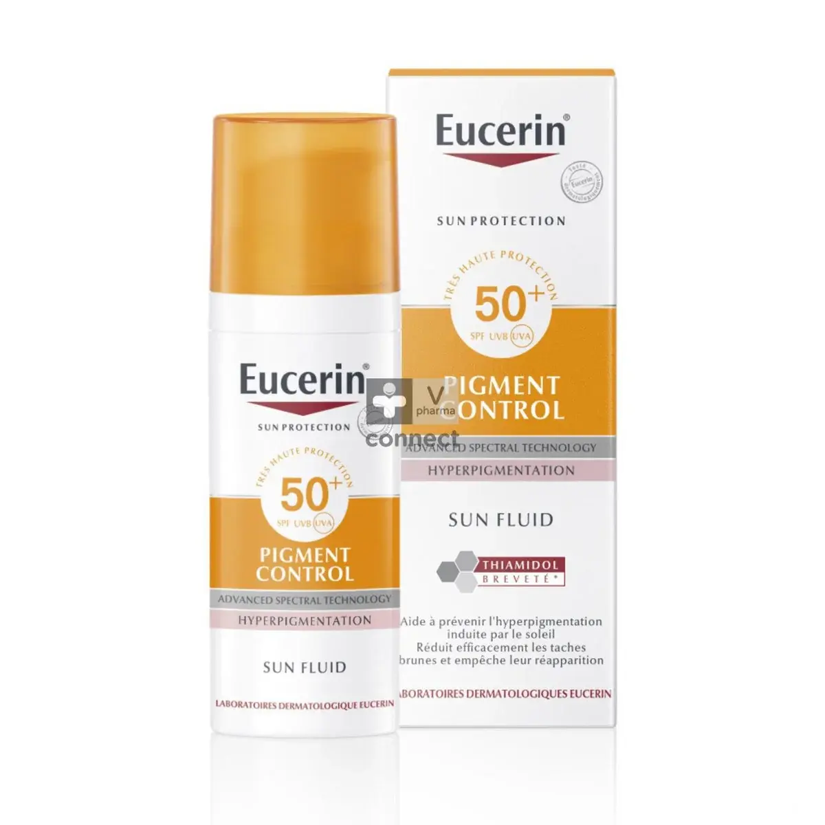 Eucerin Sun Pigment Control Fluide SPF50+ 50ml - vue 2
