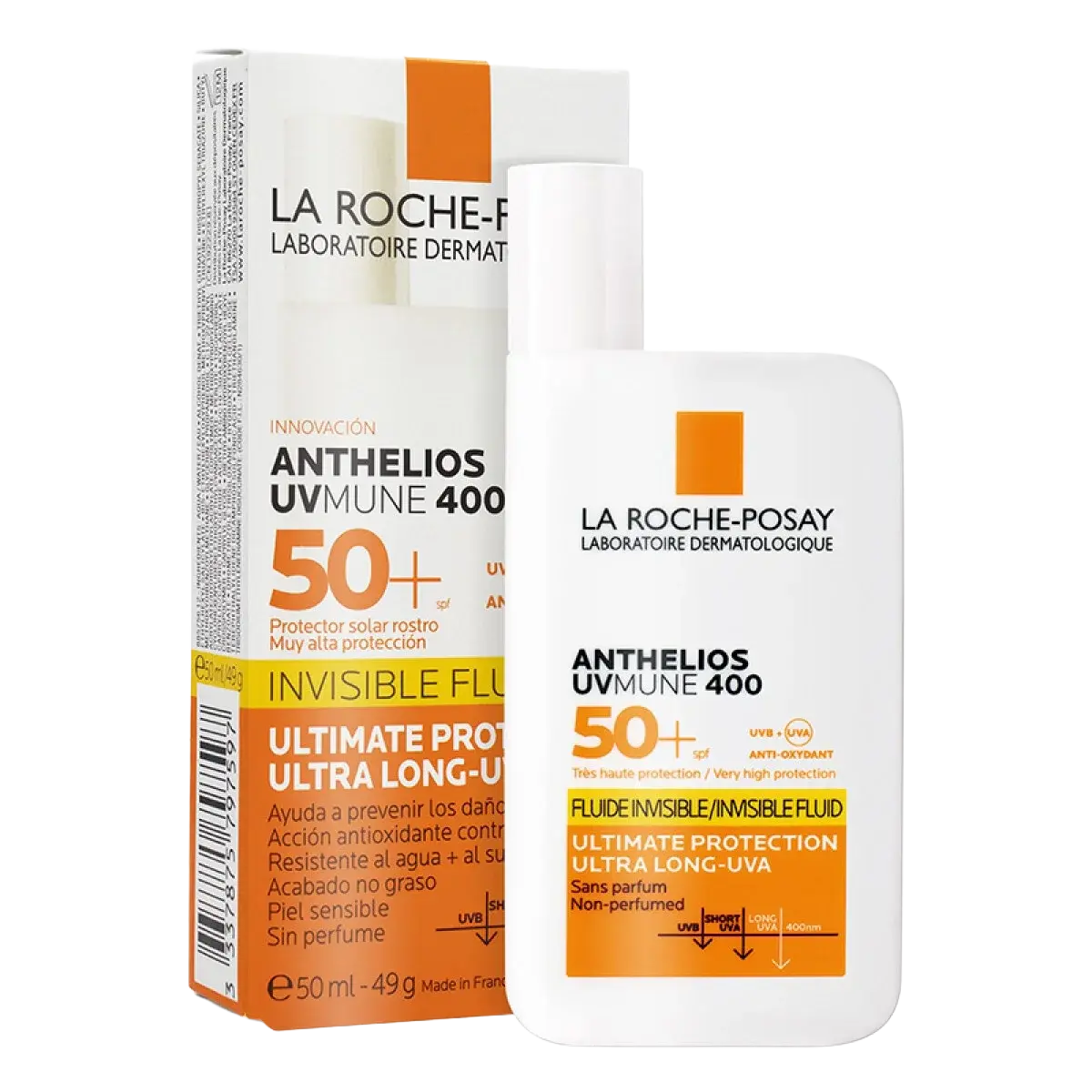 La Roche-Posay Anthelios UVMUNE 400 Fluide SPF50+ 50ml - vue 2