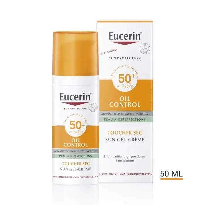 Eucerin Sun Oil Control Gel-Crème SPF50+ 50ml
