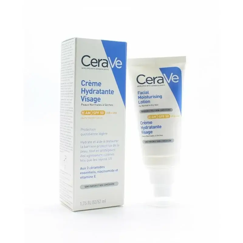 CeraVe Crème Hydratante SPF50 52ml