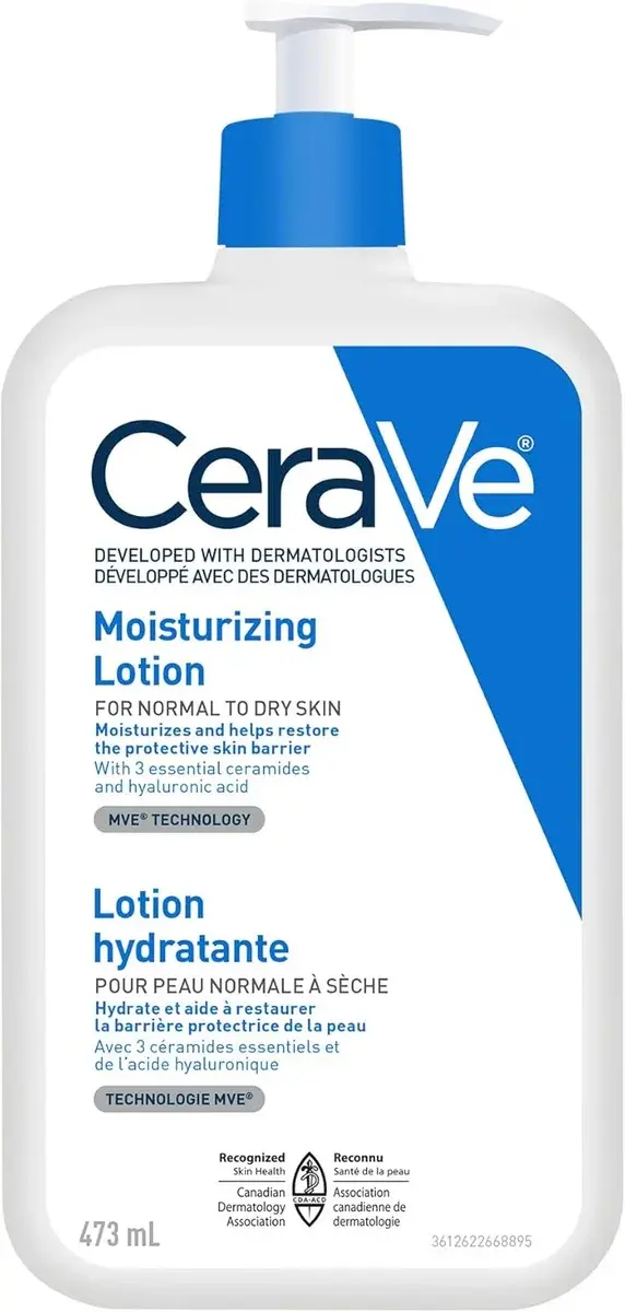 CeraVe Lait Hydratant Peau Sèche à Très Sèche 473ml