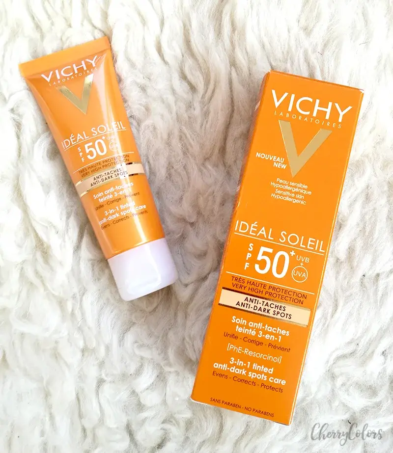 Vichy Ideal Soleil Crème Anti-Taches 3-en-1 Teintée SPF 50+ 50 ml - vue 2
