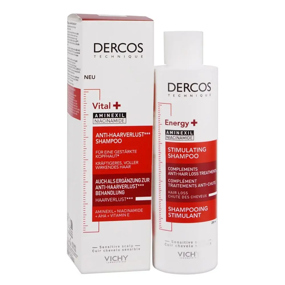 Vichy Dercos Aminexil Shampooing Énergisant Anti-Chute 200 ml