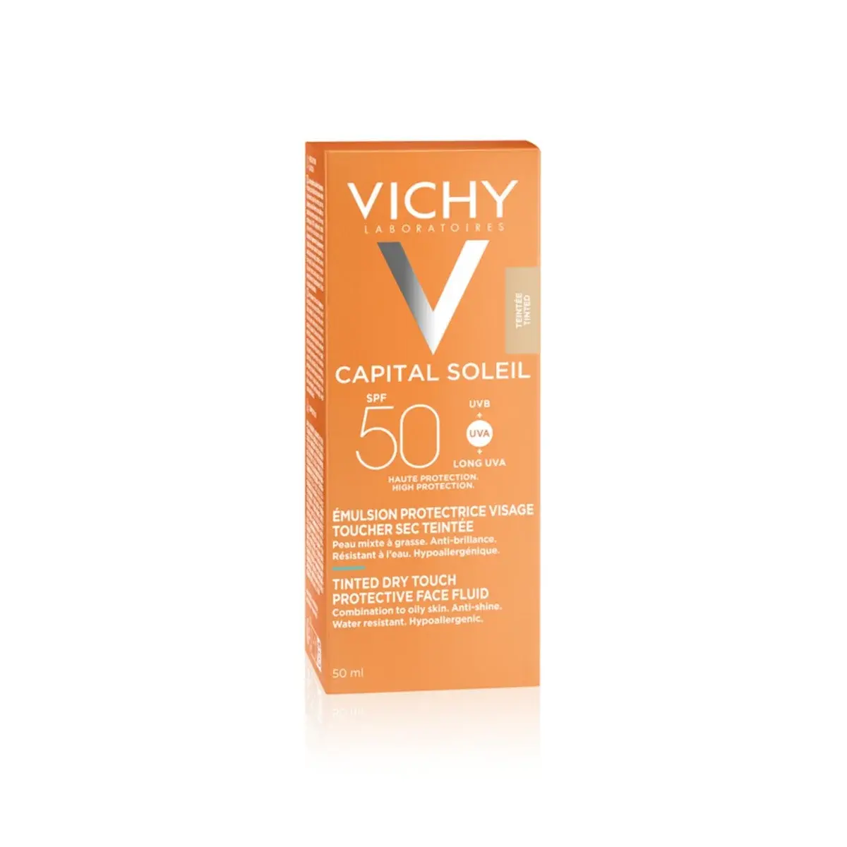Vichy Capital Soleil Fluide Teinté BB Matifiant Dry Touch SPF 50 50 ml