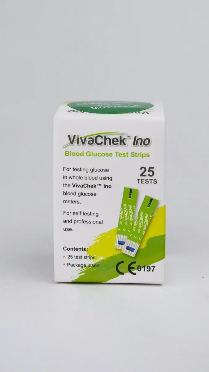 VivaChek Bandelettes de glycémie - Boîte de 25