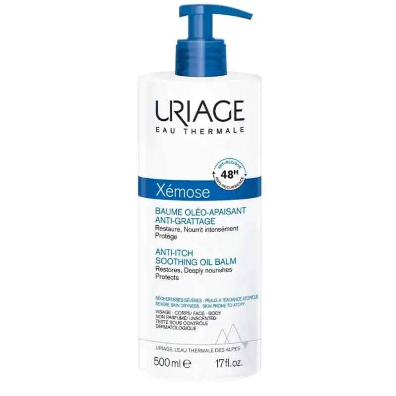 Uriage Xémose Baume Huileux Apaisant Anti-Grattage - 500ml