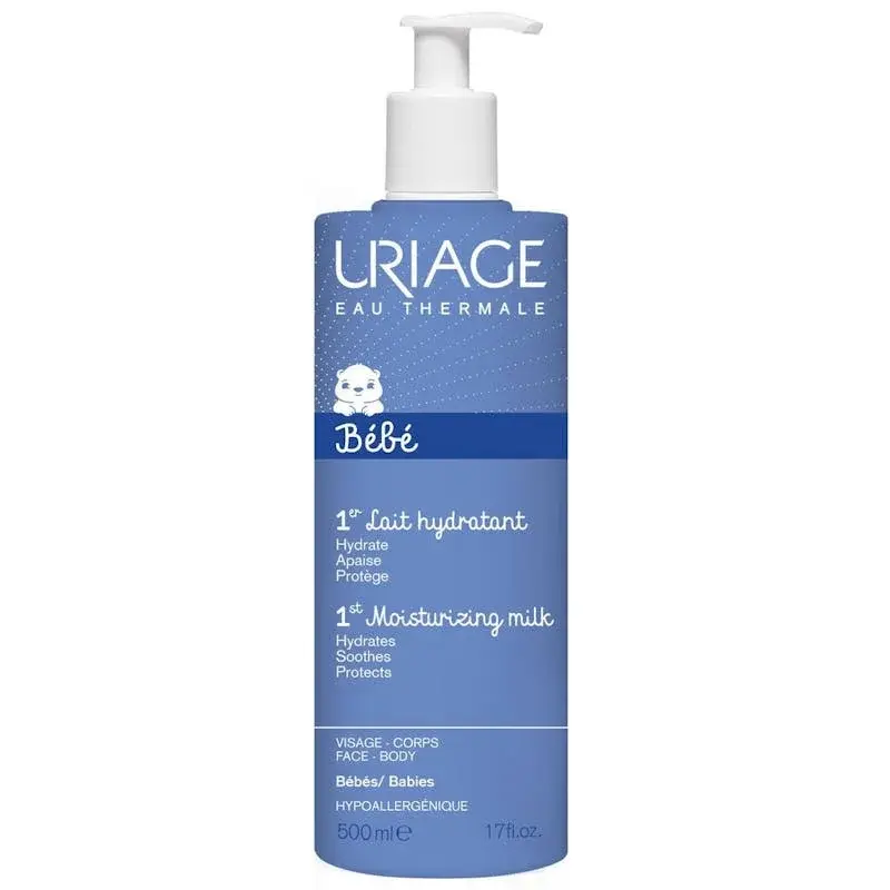 Uriage Bébé 1er Lait Hydratant Visage & Corps 500 ml