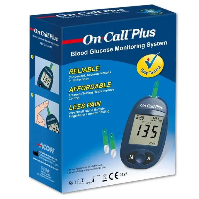 On Call Plus - Bandelette de glycémie à l'unité