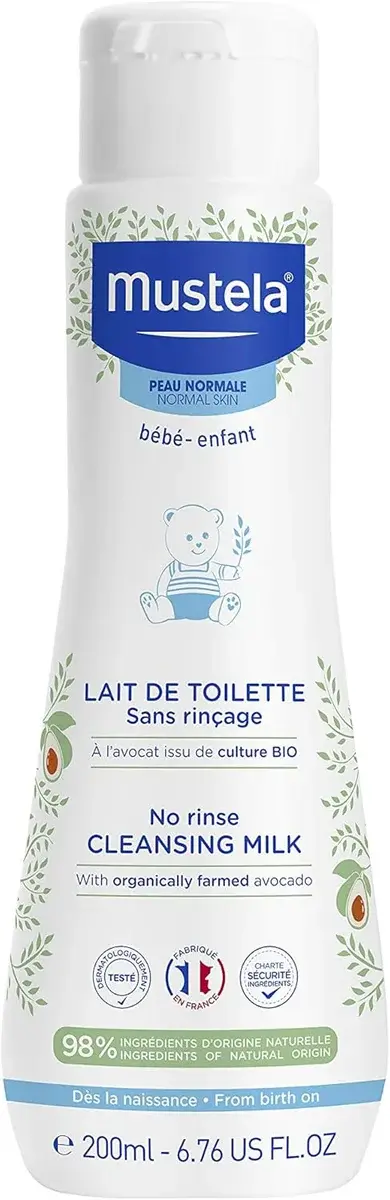 Mustela Eau Nettoyante Sans Rinçage 200 ml