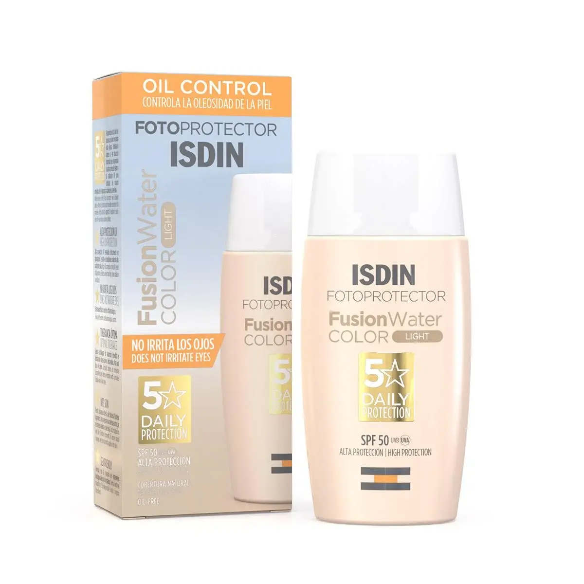ISDIN Fotoprotector Fusion Water Color SPF50 Light Tint 50ml