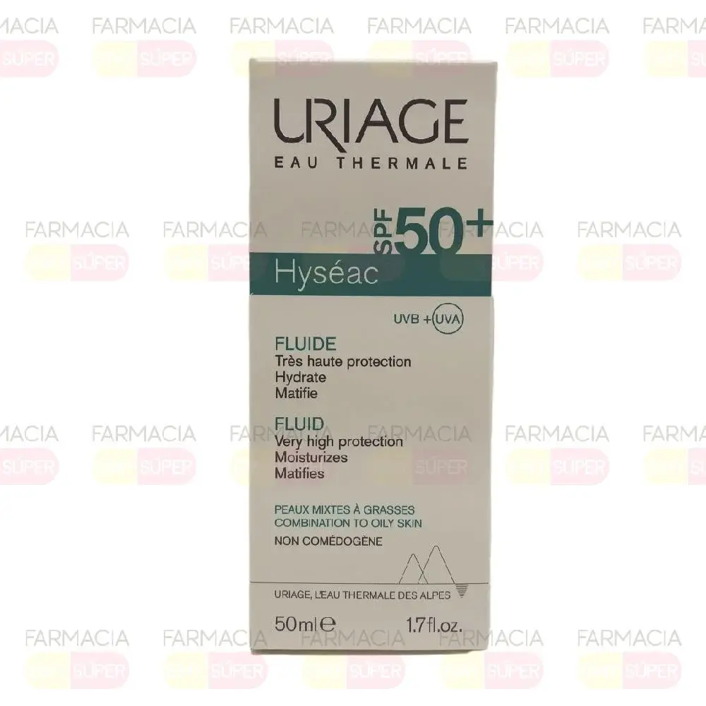 Uriage Hyseac Fluide SPF50+ 50 ml