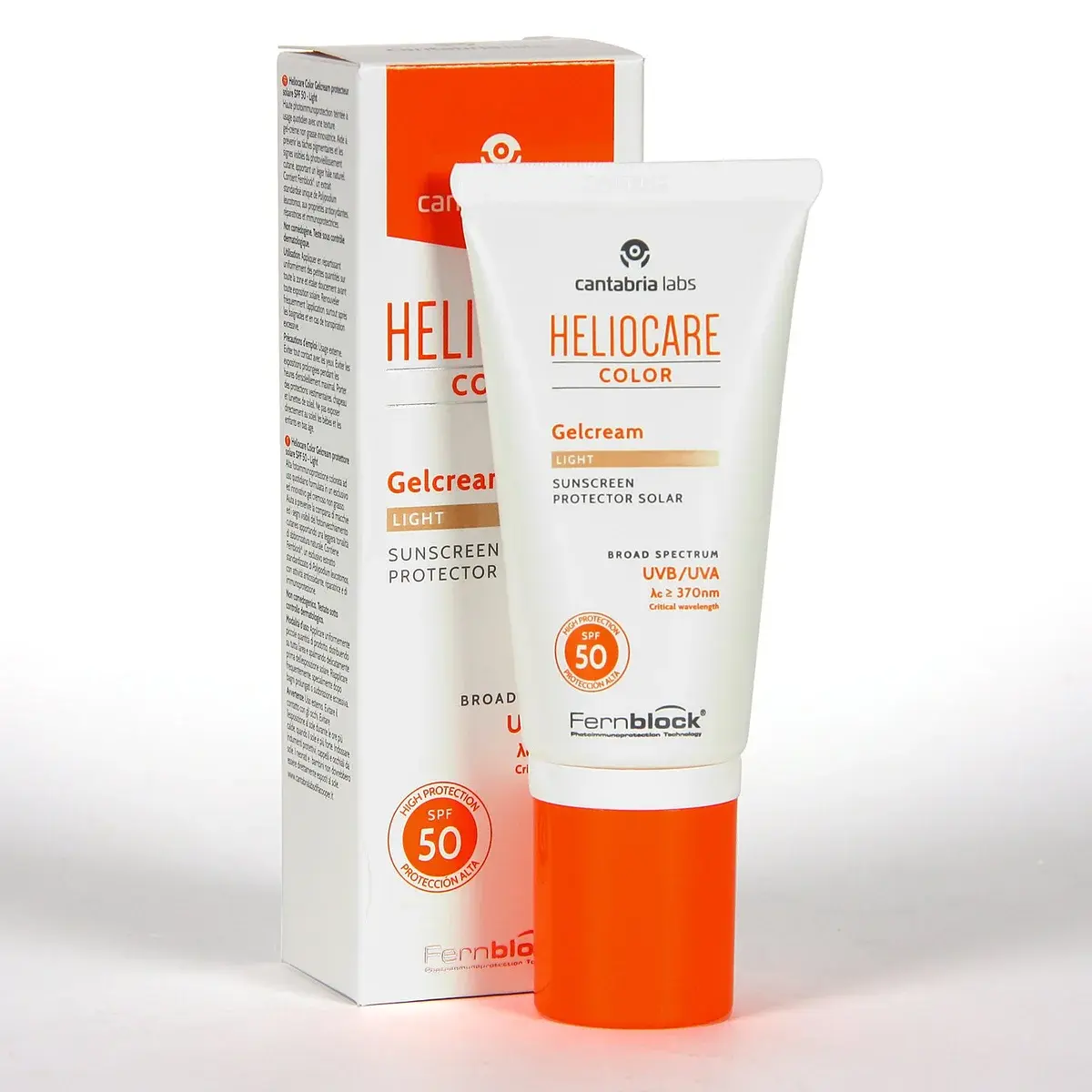 Heliocare Gel Cream Color Light SPF 50 - 50ml