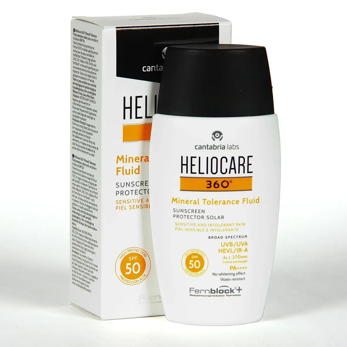 Heliocare 360° Mineral Tolerance Fluid SPF 50+ 50 ml
