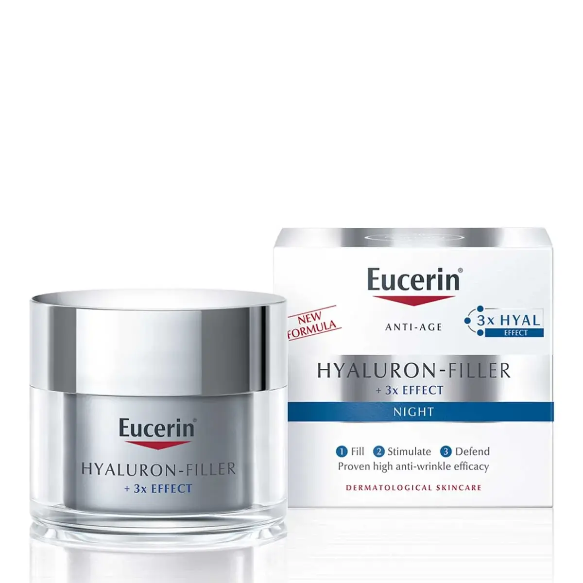 Eucerin Hyaluron-Filler Crème de Nuit Anti-Âge 50ml