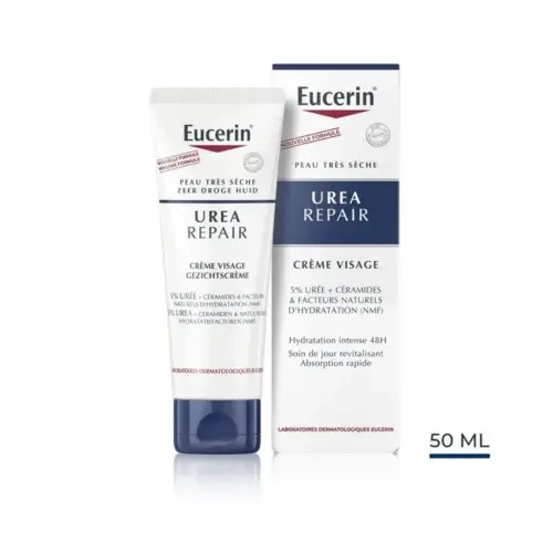 Eucerin UreaRepair Plus Crème Visage 5% Urée 50ml