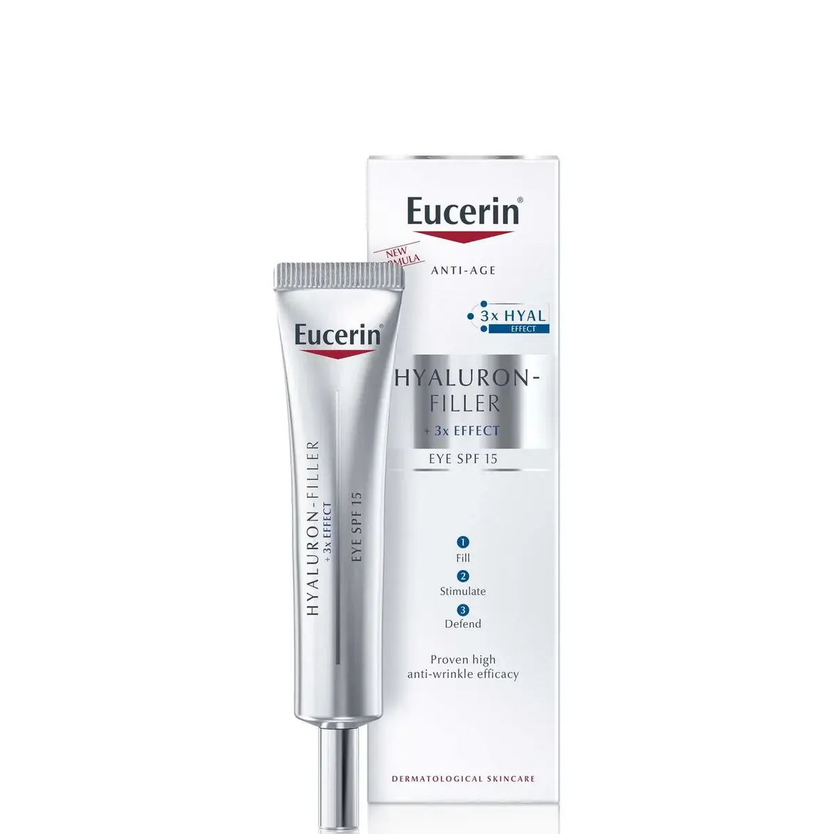 Eucerin Hyaluron-Filler Soin Contour des Yeux SPF15 15ml