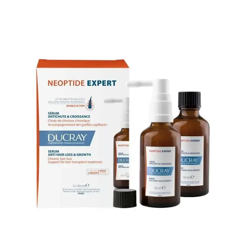 Ducray Neoptide Expert Soin Antichute Ciblé - 2 x 50 ml