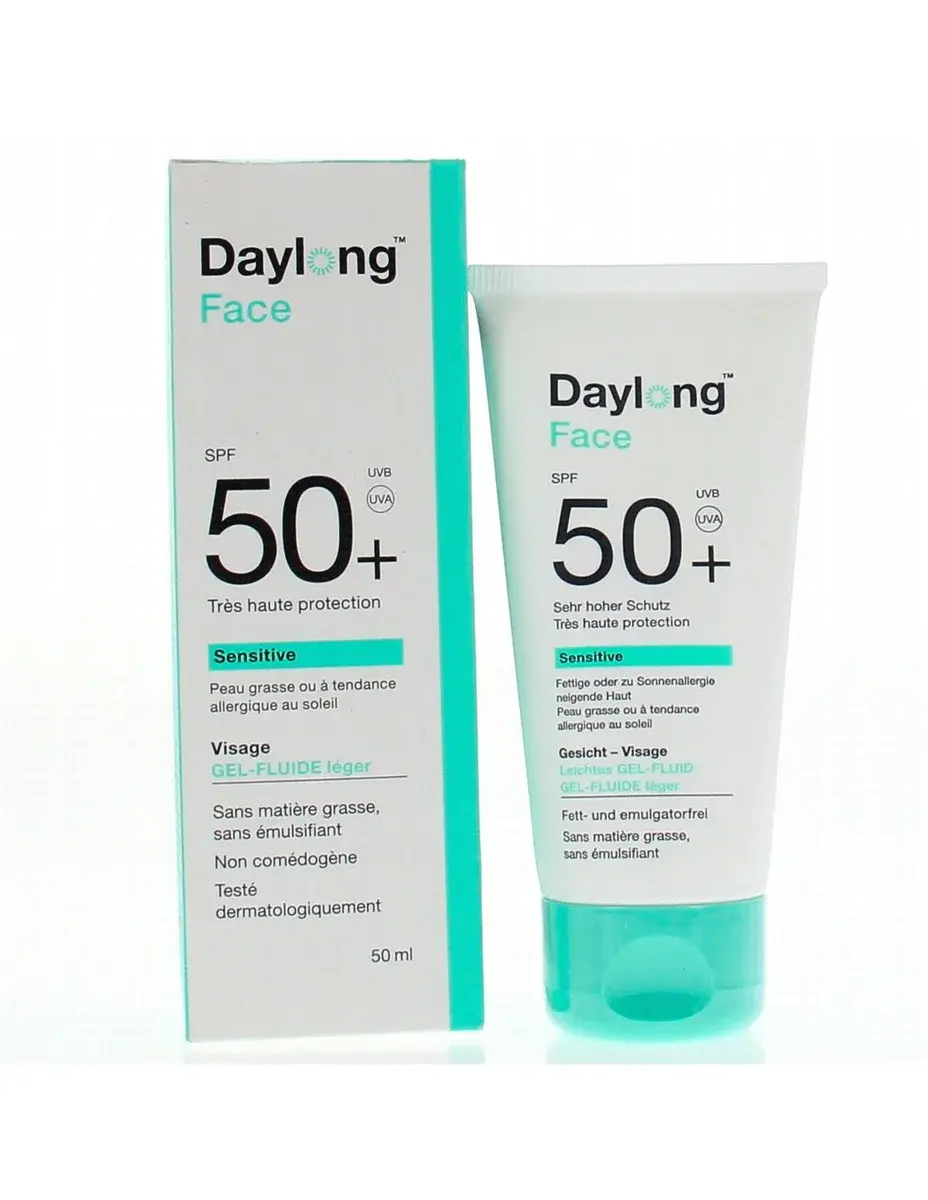 Daylong Face Gel-Fluide Solaire SPF 50+ - 50 ml