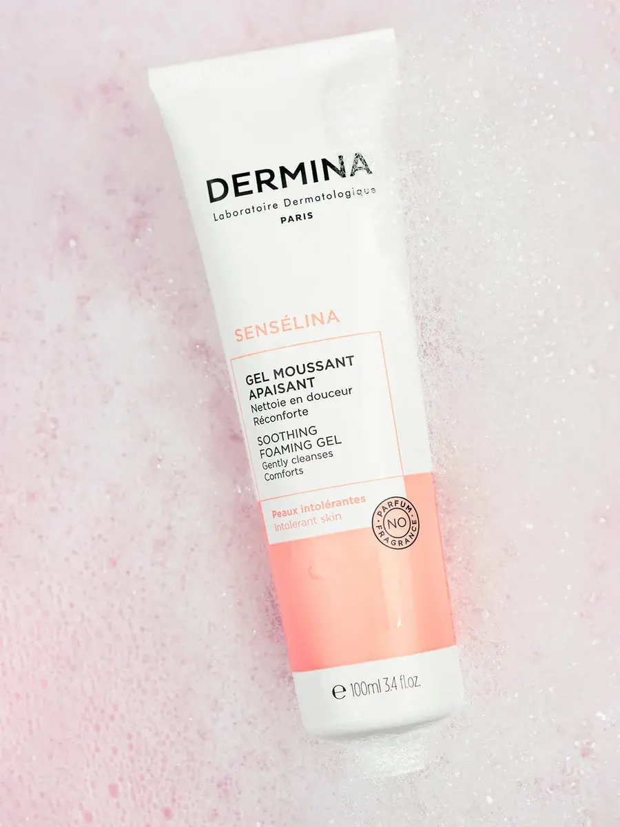Dermina Senselina Gel Moussant Apaisant 100ml