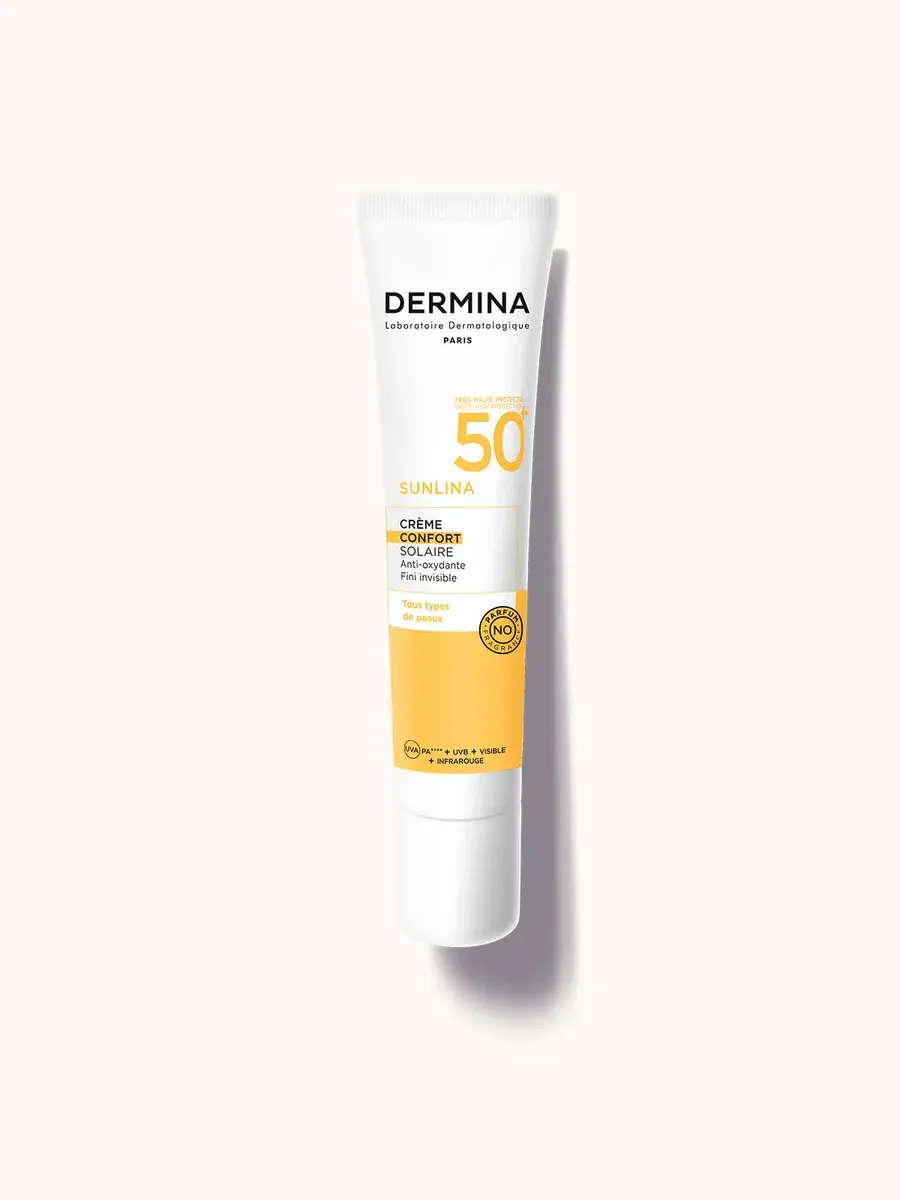 DERMINA – Sunlina Creme Confort SPF50+ – 40m