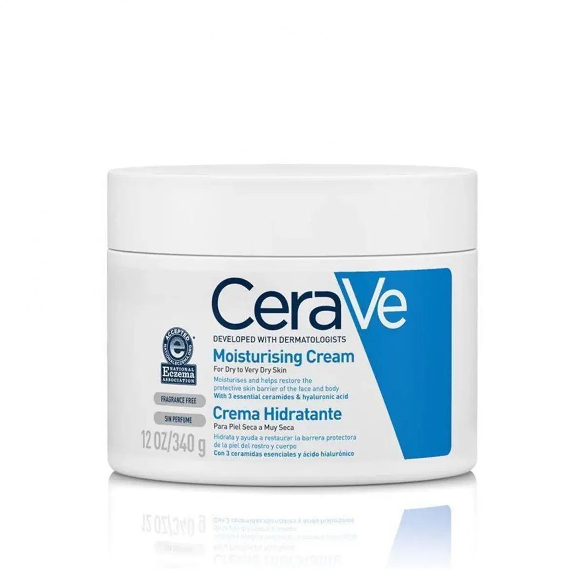 CeraVe Crème Hydratante Peaux Sèches à Très Sèches 340 g