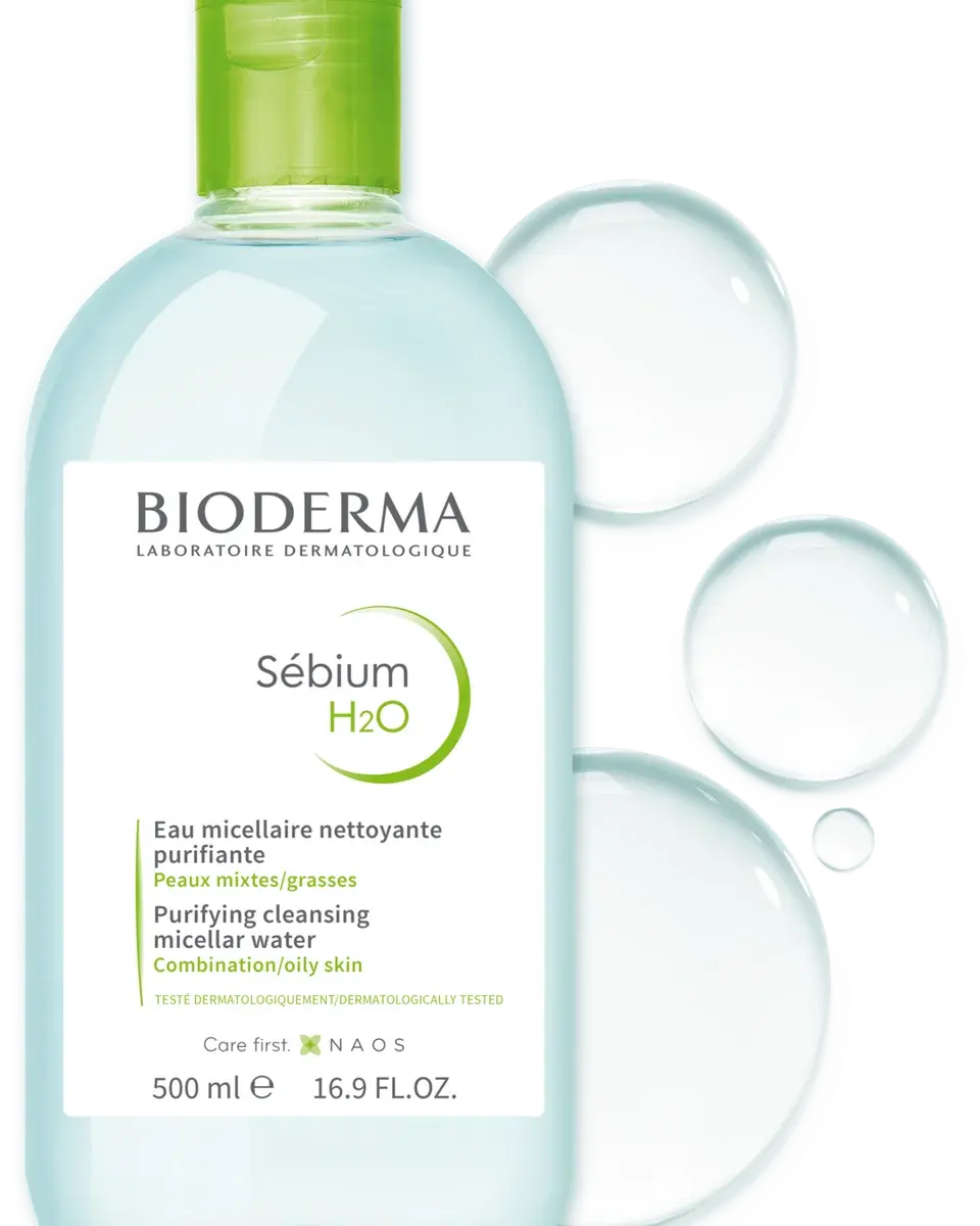 Bioderma Sébium H2O Eau micellaire purifiante 500 ml