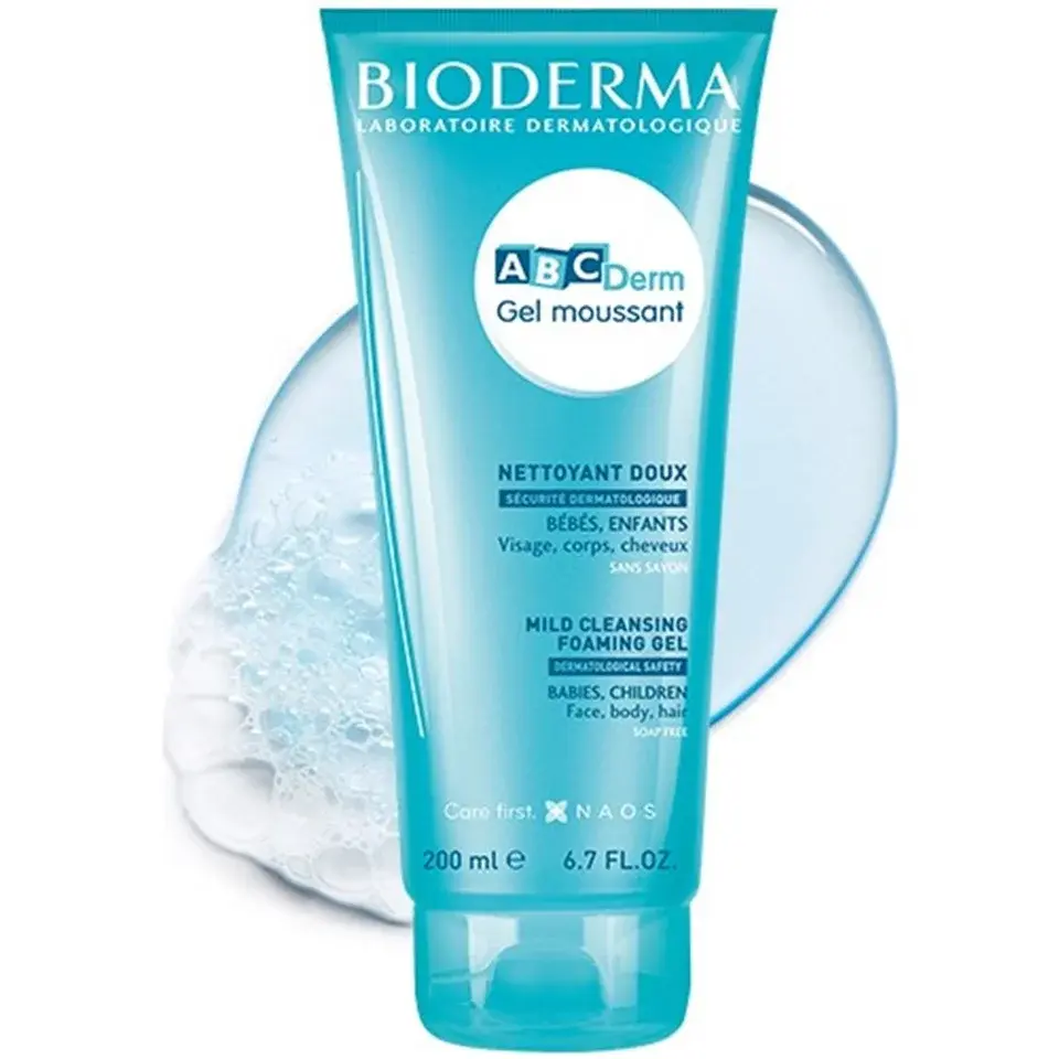 Bioderma ABCDerm Gel moussant bébé 200 ml