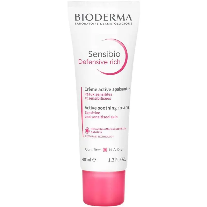 Bioderma Sensibio Defensive Rich Crème Active Apaisante 40ml