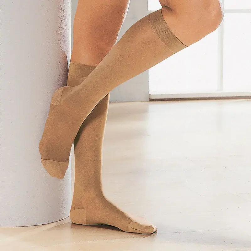JianiMed Mi-Bas de Contention Classe 2 - Pied Ouvert