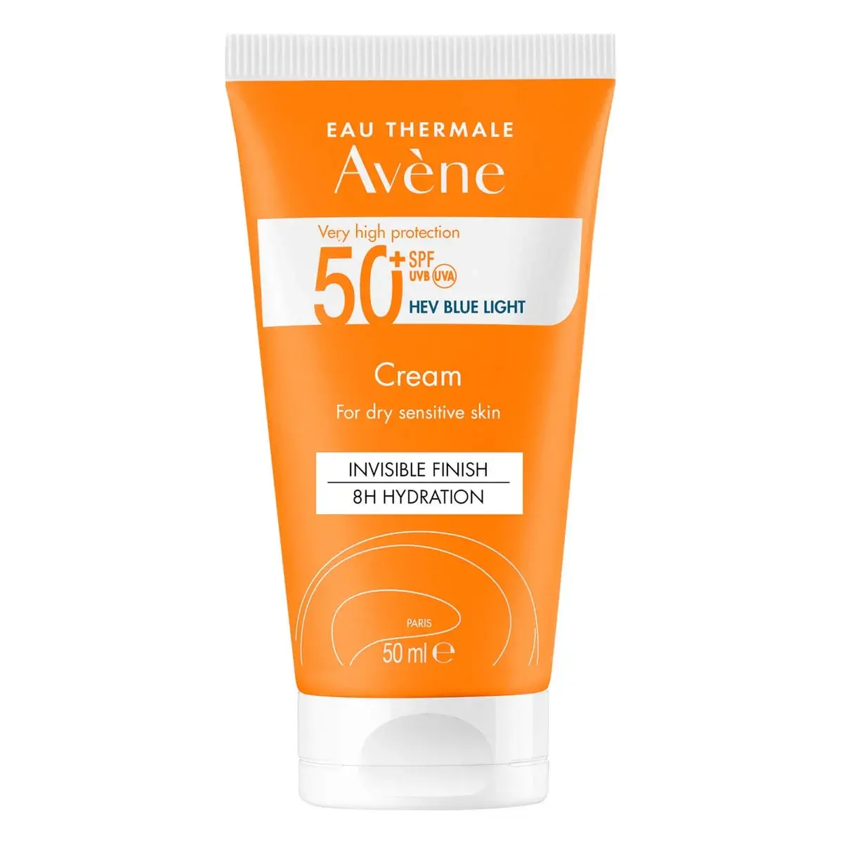 Avène Crème Solaire SPF50+ Peaux Sèches Sensibles 50 ml