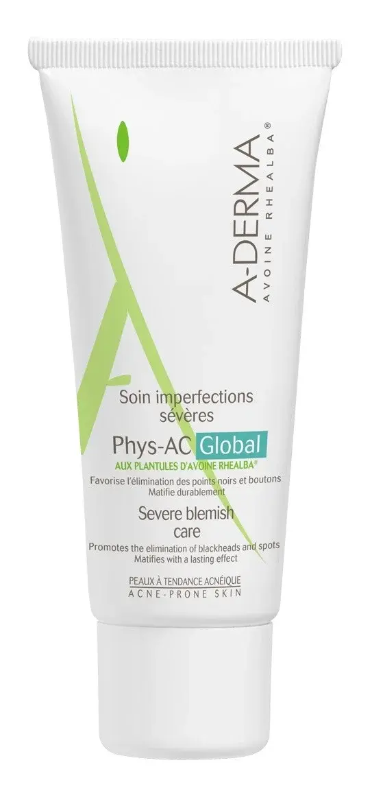 A-Derma Phys-Ac Global Soin Matifiant Anti Imperfections 40 ml