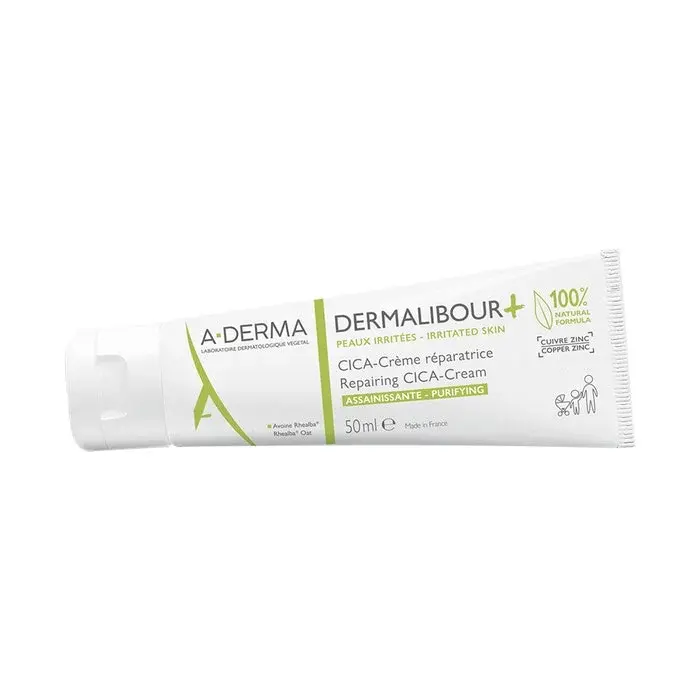 A-Derma Dermalibour+ CICA Crème Réparatrice Assainissante 50 ml