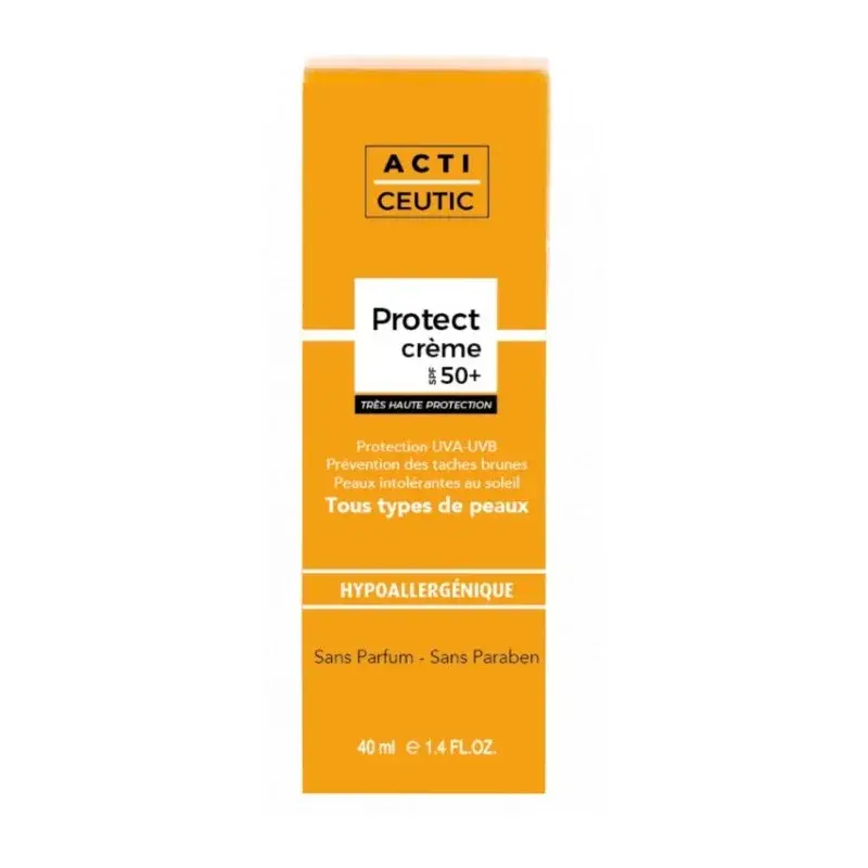 Acti Ceutic Protect Crème Solaire SPF 50+ 40ml