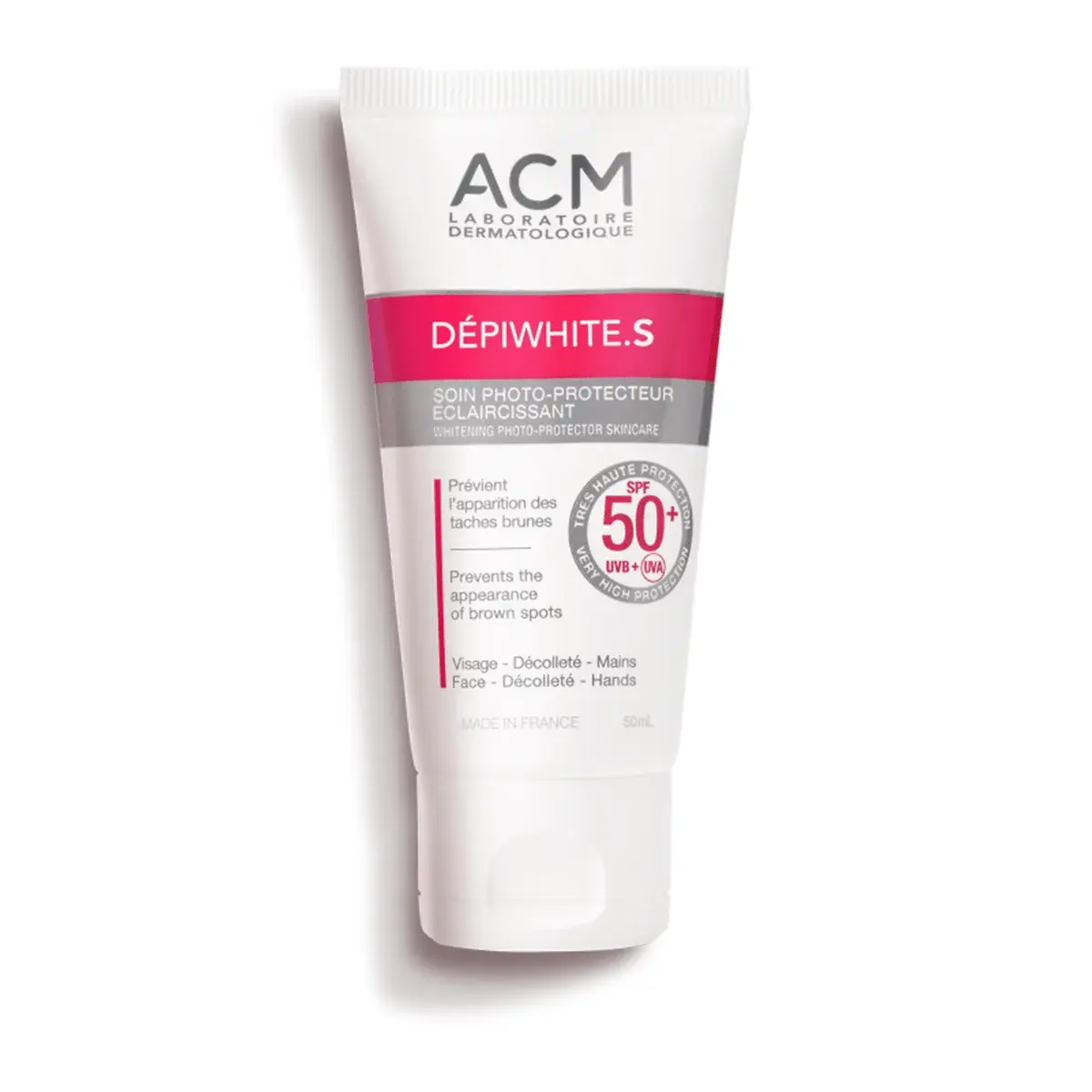 ACM – Depiwhite S Soin Photo-Protecteur Eclaircissant SPF50+ – 50ml