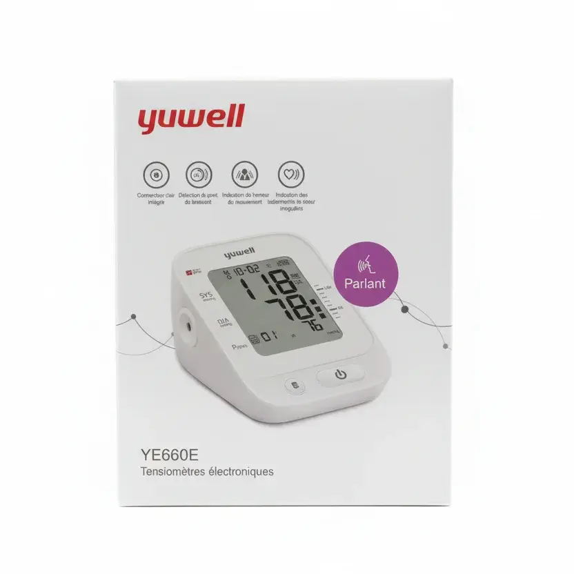 Yuwell Tensiomètre YE660E Électronique Bras