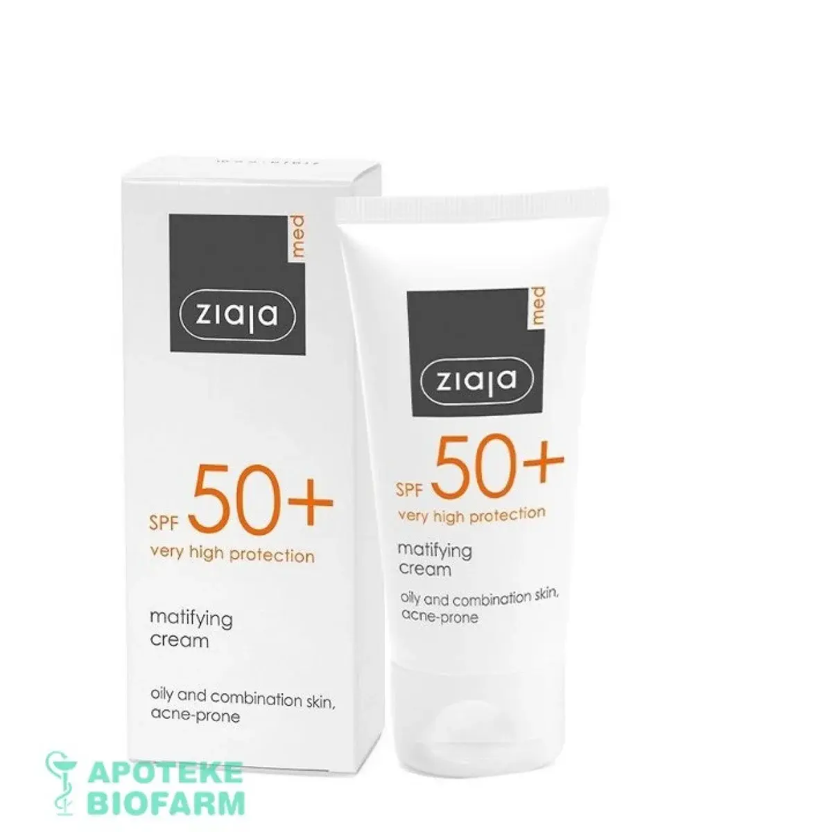 Ziaja Crème Matifiante SPF50+ 50ml