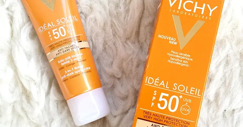 Vichy Ideal Soleil Crème Anti-Taches 3-en-1 Teintée SPF 50+ 50 ml - vue 3