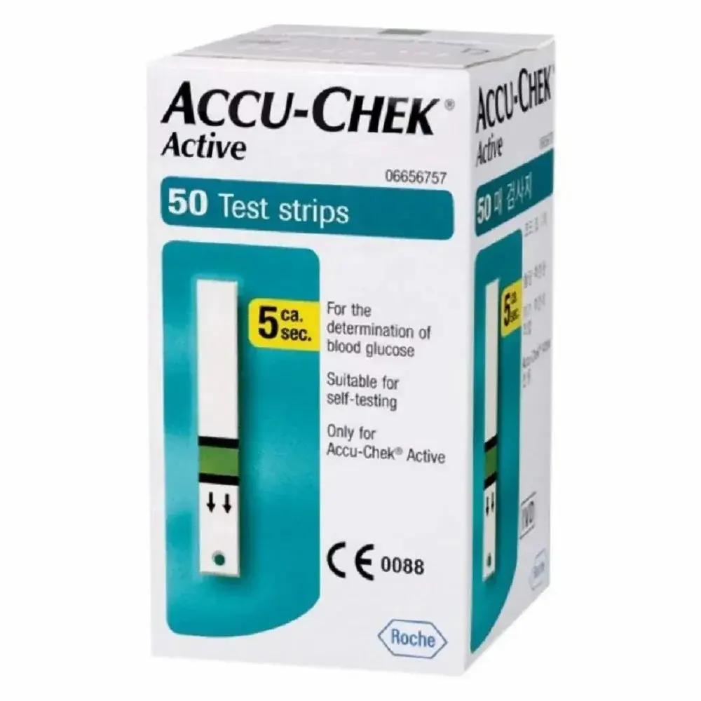 Accu-Chek Active Bandelettes de Glycémie 50 Tests