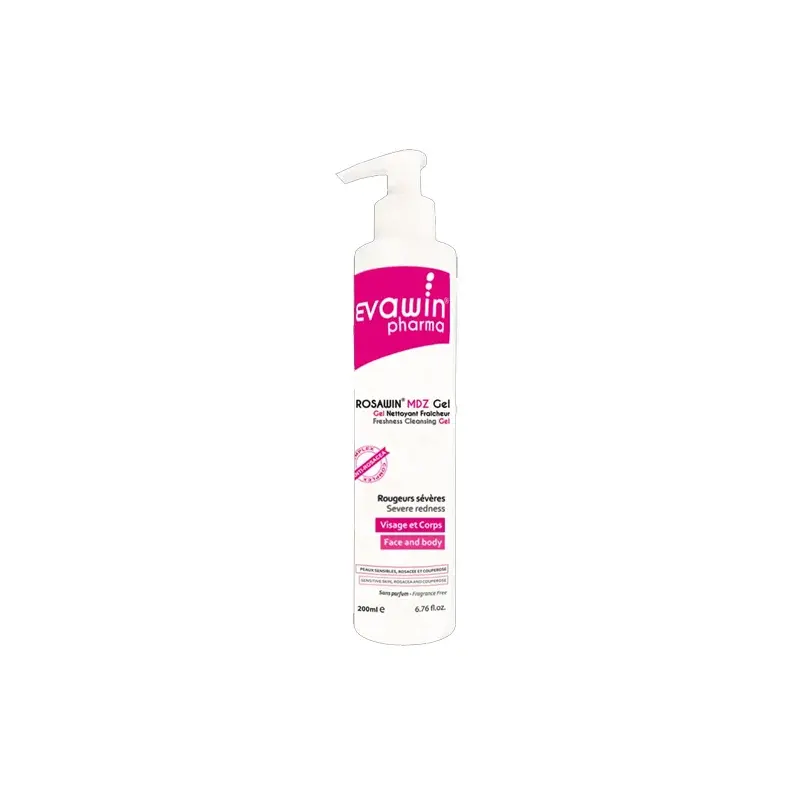 Evawin Rosawin MDZ Mousse Nettoyante Fraîcheur 200ml - vue 2