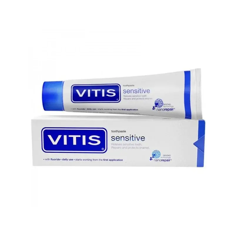 Vitis Sensitive Dentifrice 100ml - vue 2