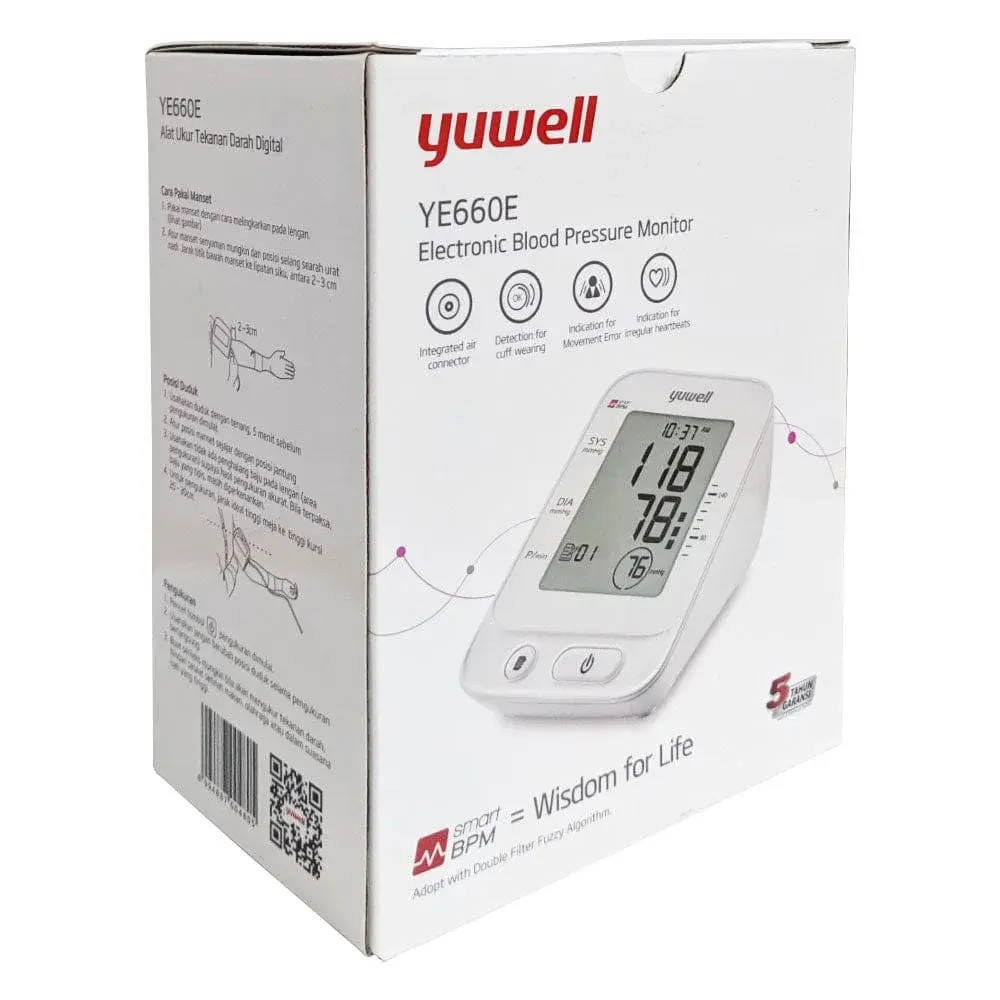 Yuwell Tensiomètre YE660E Électronique Bras - vue 4