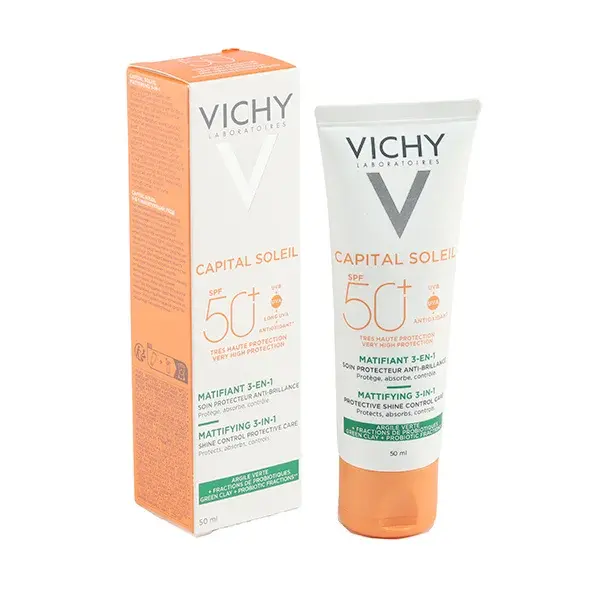 Vichy Capital Soleil Soin Matifiant 3-en-1 SPF 50 50 ml