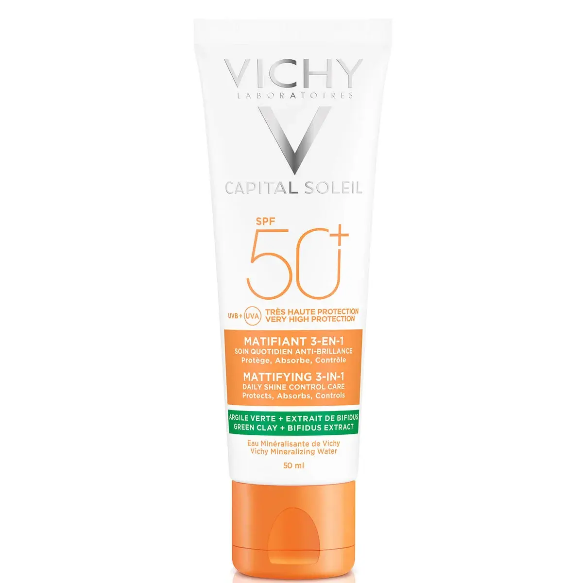 Vichy Capital Soleil Soin Matifiant 3-en-1 SPF 50 50 ml - vue 2