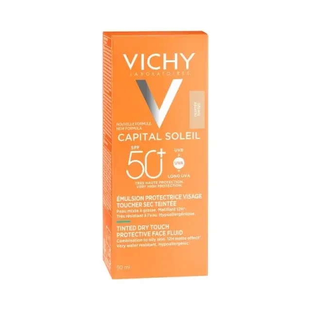 Vichy Capital Soleil Fluide Teinté BB Matifiant Dry Touch SPF 50 50 ml - vue 2