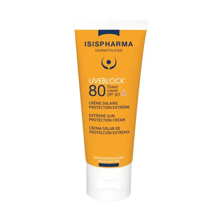 ISIS UV BLOCK SPF 80 Teinté - Écran solaire visage - vue 2
