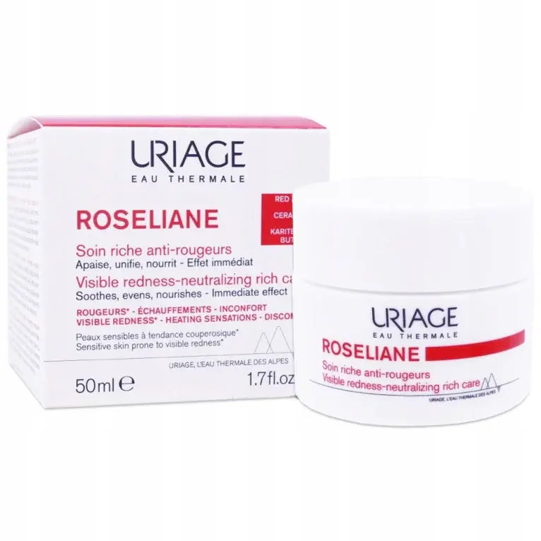 Uriage Roseliane Crème Riche Anti-Rougeurs 50 ml - vue 3