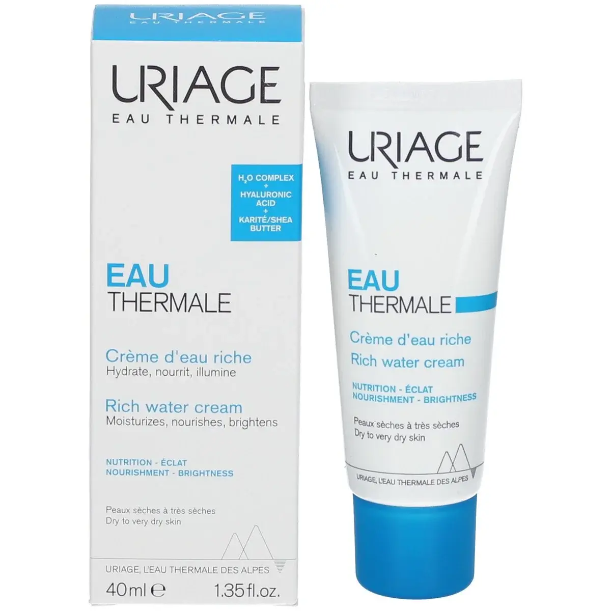Uriage Eau Thermale Crème d'Eau Riche 40 ml - vue 2