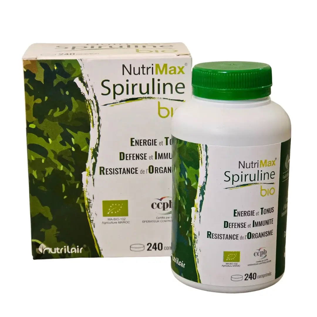 NutriMax Spiruline Bio 240 comprimés - vue 3
