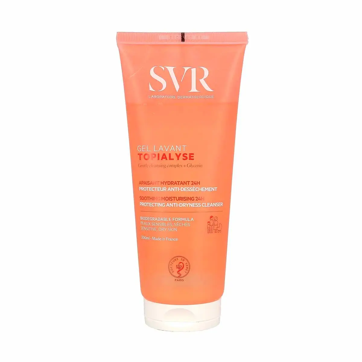 SVR Topialyse Gel Douche Hydratant 200 ml - vue 2